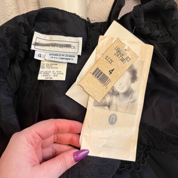 NEW Vintage Scott McClintock Dress 4 - Picture 5 of 5